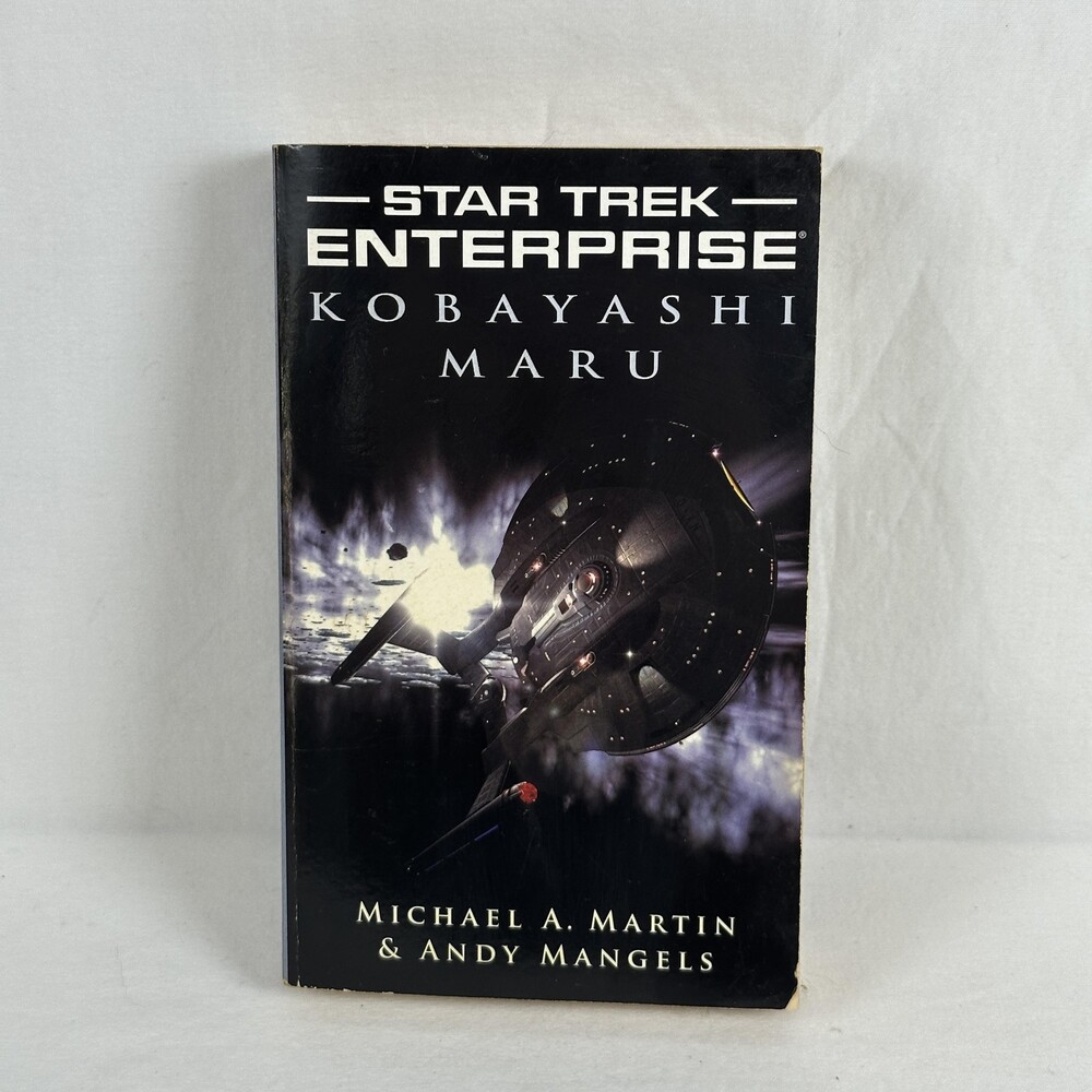 Star Trek Enterprise Kobayashi Maru Martin Mangels Pocket Paperback Sci-Fi Book